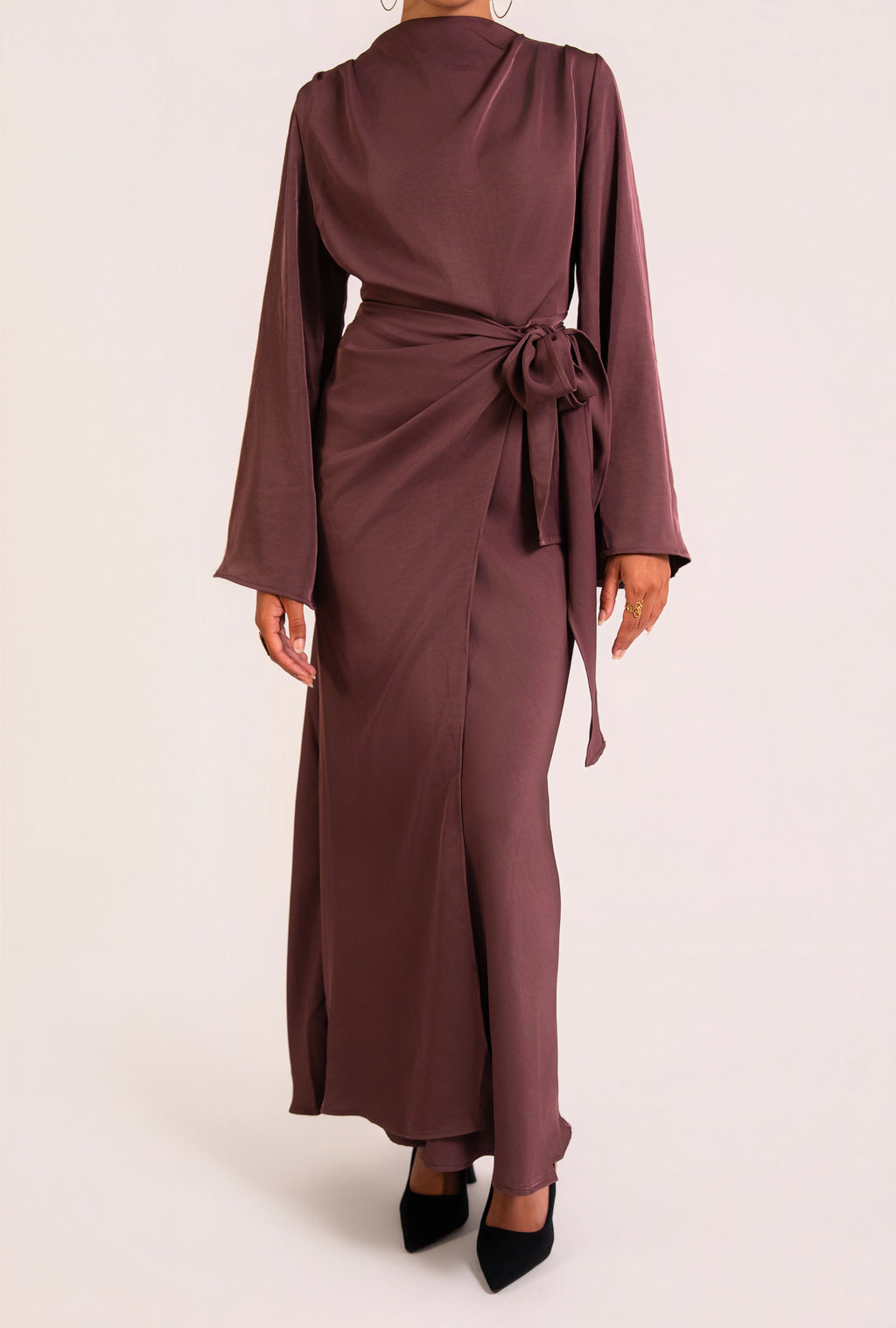 Robe JADE Aubergine