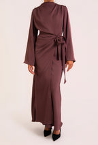 Robe JADE Aubergine