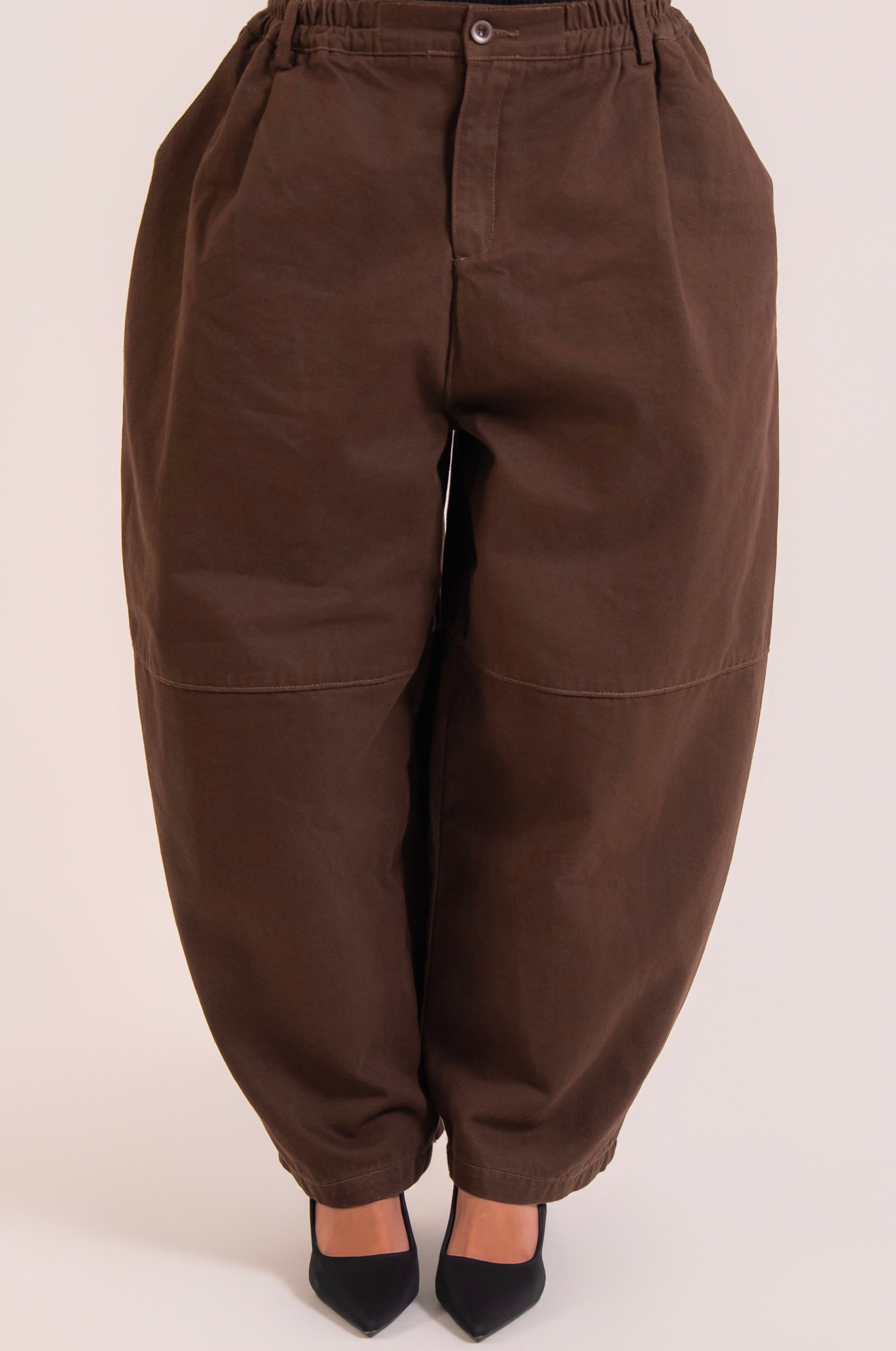 Pantalon ballon MAYSSANE Brown