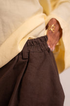 Pantalon ballon MAYSSANE Brown