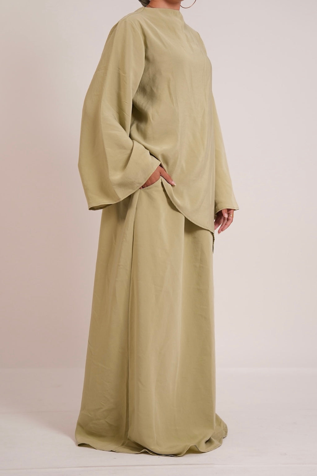 Ensemble jupe ELENA avocado