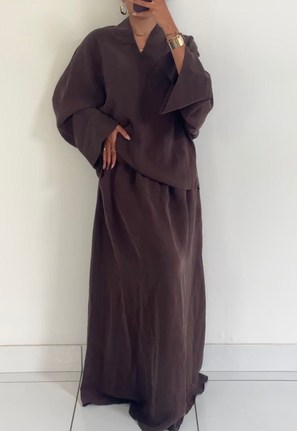 Ensemble jupe MAYA Brown