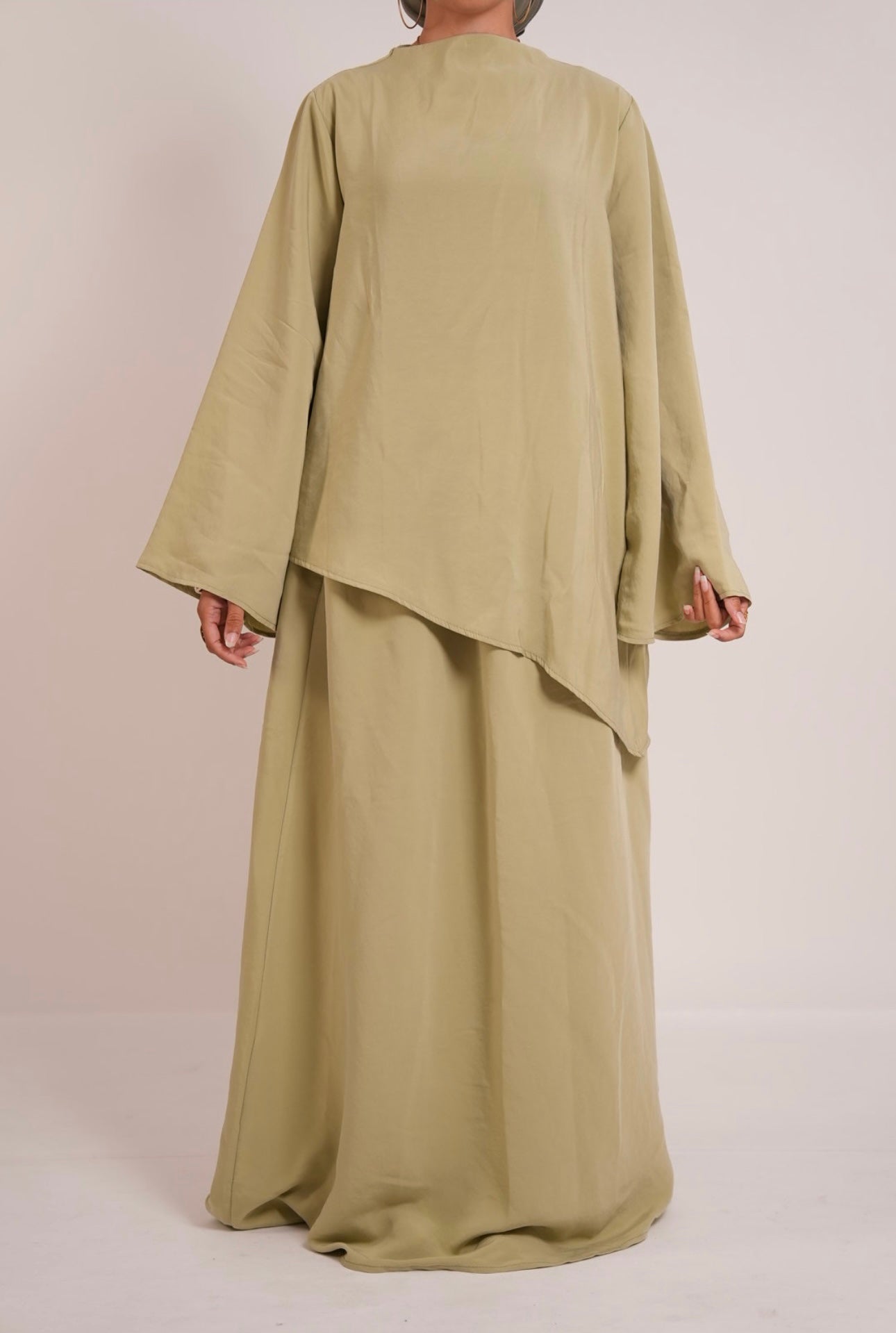 Ensemble jupe ELENA avocado
