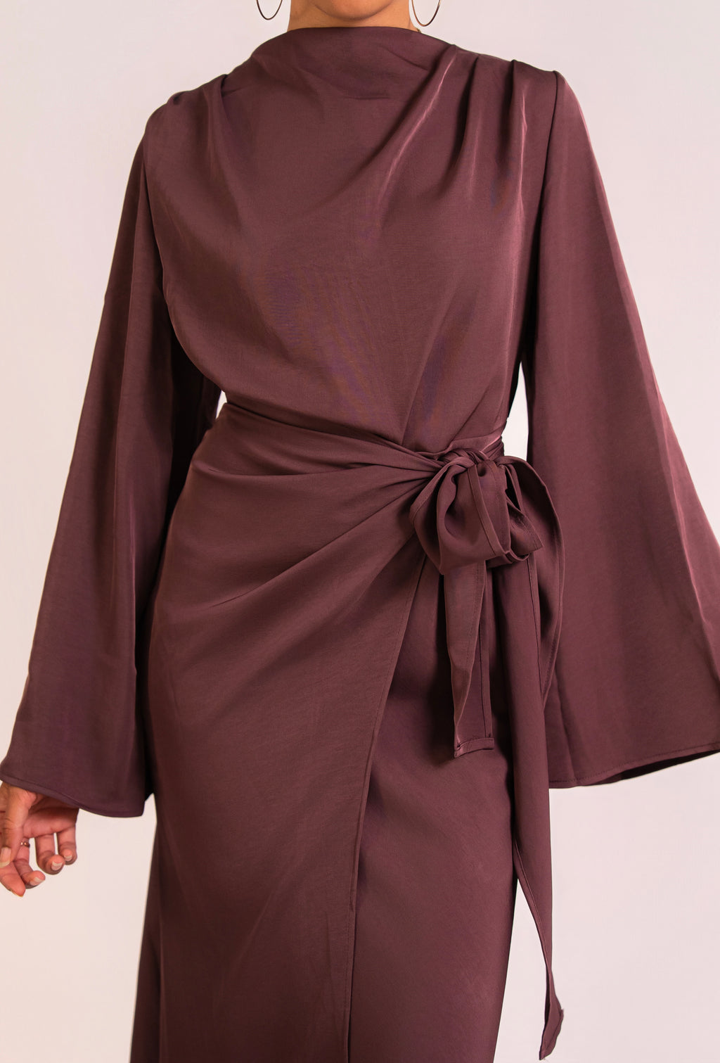 Robe JADE Aubergine