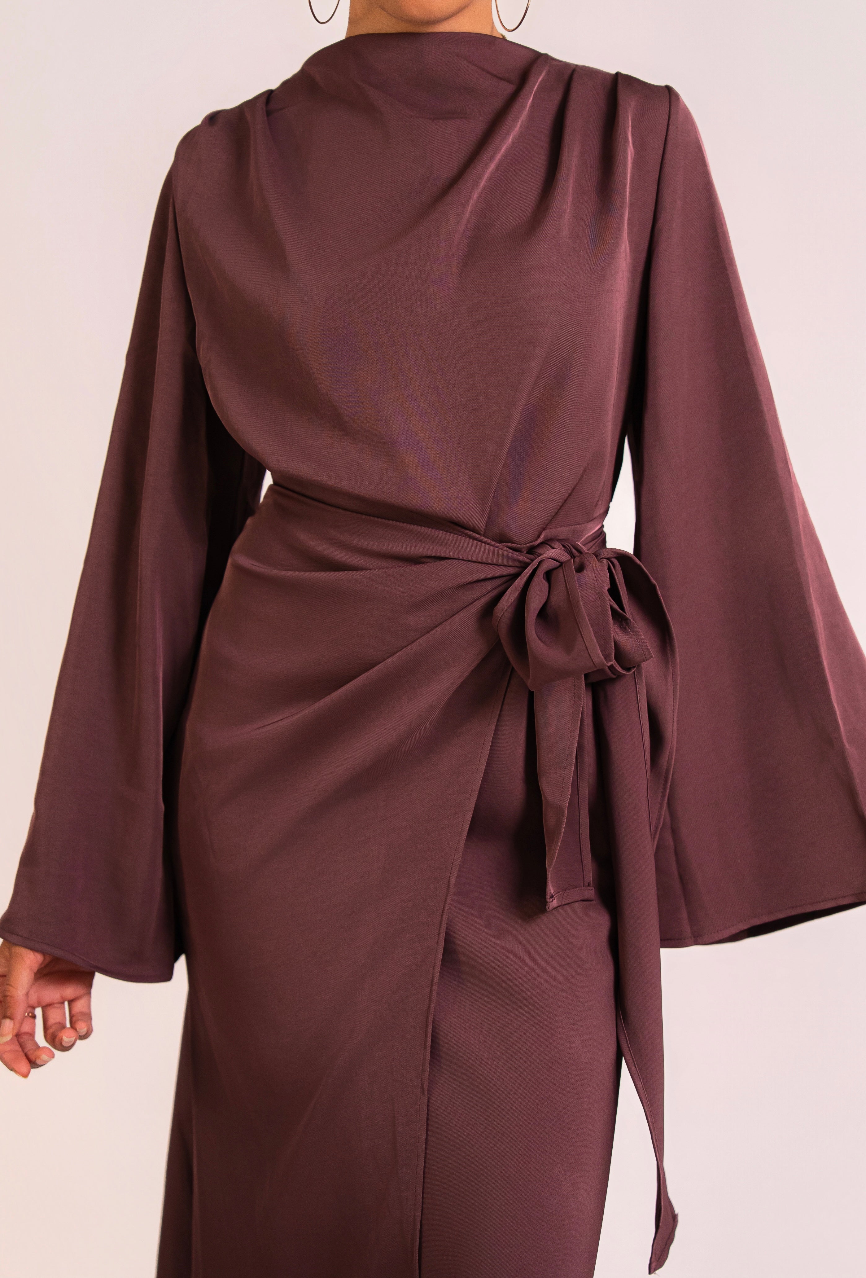 Robe JADE Aubergine