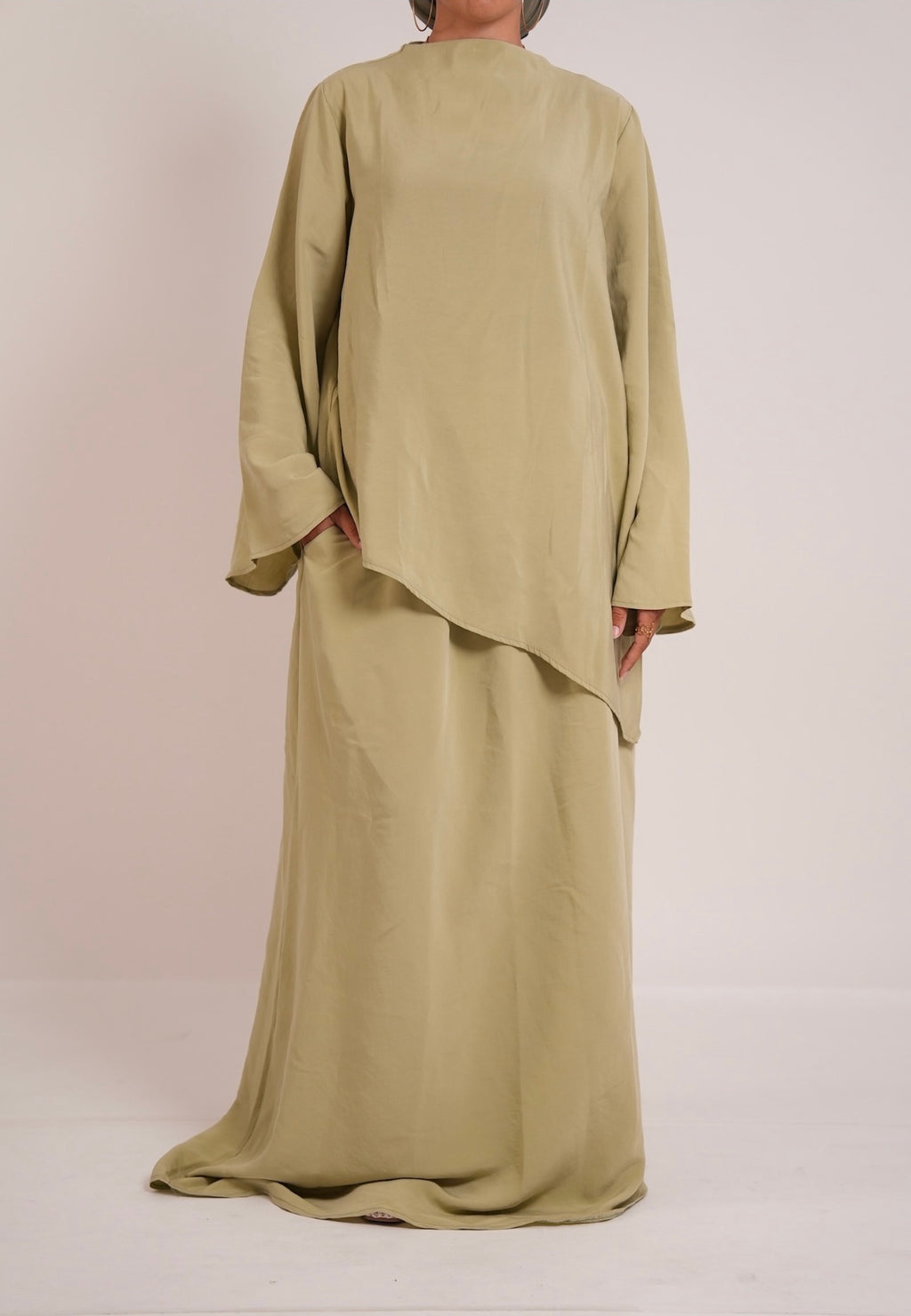 Ensemble jupe ELENA avocado