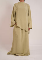 Ensemble jupe ELENA avocado